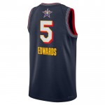 All-Star 2025 Trikot Anthony Edwards Jordan Navy Swingman - Herren